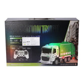 Camion poubelle télécommandé en métal Nessiworld HJ8003-1 - Gepettoys